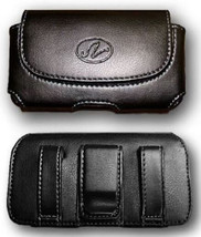 Leather Case Pouch Holster for Straight Talk/Tracfone/Net10 LG Sunrise LG15G - $18.04