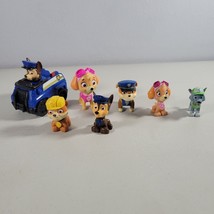 Paw Patrol Toy Lot Skye Rescue Pup, Police Cruiser, Rubble, Skye Mini Figures - $13.99