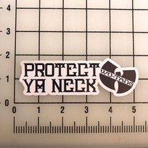 Wu Tang Clan Protect Ya Neck 5&quot;&quot; Wide Vinyl Decal Sticker New - £9.13 GBP