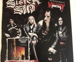 Vintage Sister Sin Metal Magazine Pinup Picture - £4.72 GBP