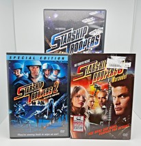 Starship Troopers, Starship Troopers 2 &amp; Starship Troopers 3 DVD Lot- DISCS MINT - £7.26 GBP