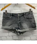 Universal Threads Hot Pants Short Shorts Black Denim Womens Sz 8 / 29 - £13.42 GBP