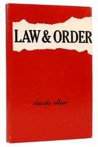 Claude Ollier LAW AND ORDER  1st American Edition 1st Printing - $94.64