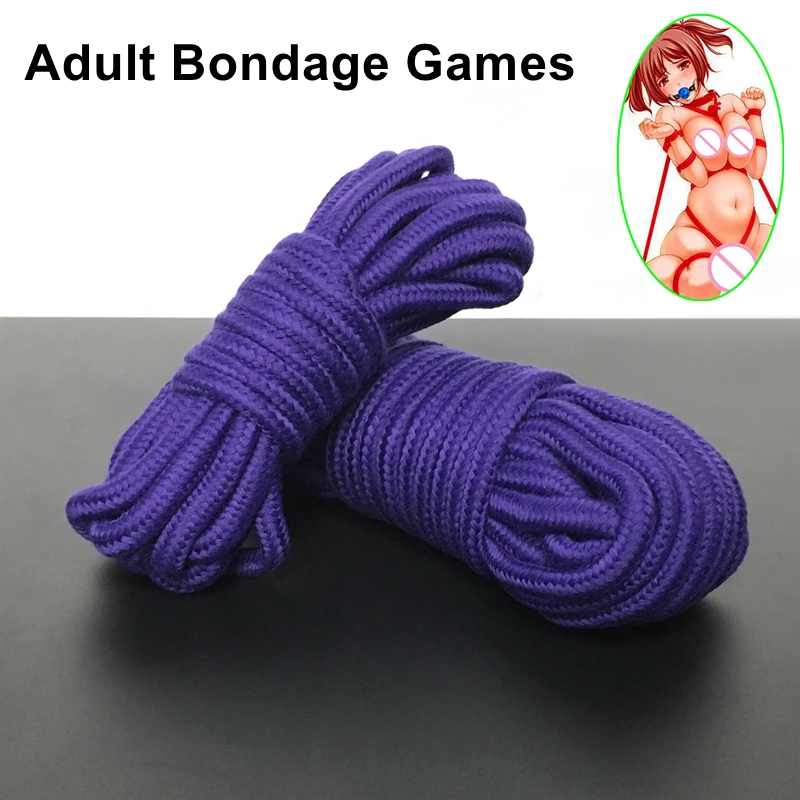 House Home 5m Cotton Rope Female Toy products Slaves Home Mature Soft Cotton Rop - £19.66 GBP
