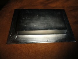 Oriental Ashtray Nickel Chrome Plated Ashtray 9" L x 6" W 1 1/8" H image 12
