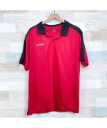 SAFEbuilt Lands End Tech Polo Shirt Red Black Employee Work Uniform Mens... - $19.79