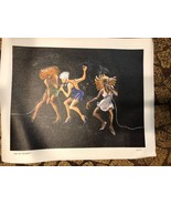 ANNIE LEE  &quot;Heat of the Beat&quot;  16&quot; X 12.25&quot;  Open signed CANVAS Print Ne... - $890.67 MXN