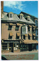 Postcard Boston Massachusetts The Union Oyster House - $4.94