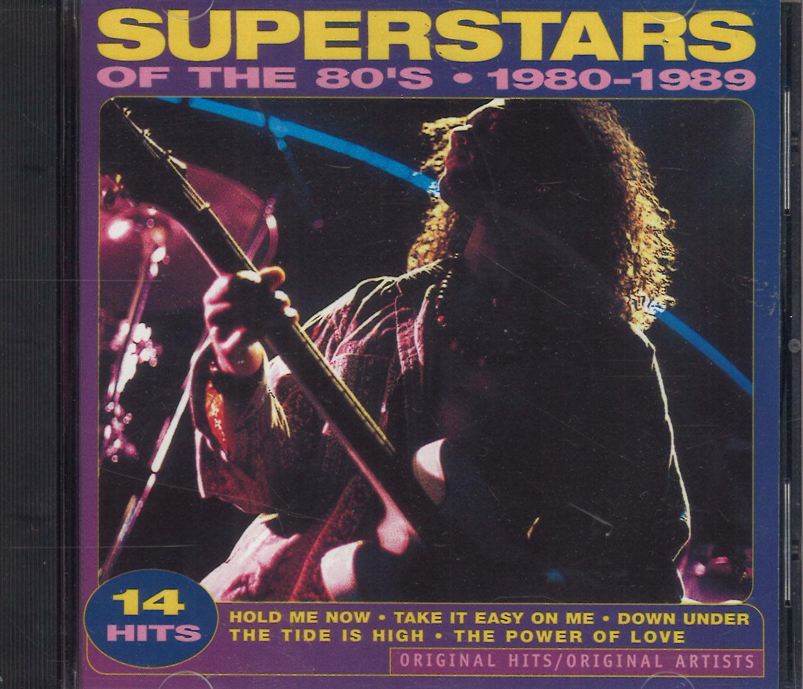 Primary image for Superstars of the 80's: 1980-1989 [Audio CD] Various Artists