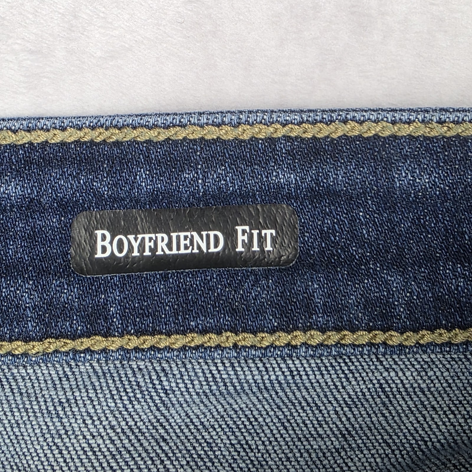 Judy Blue Jeans Womens Size 13/31 Boyfriend Fit High Rise Dark Wash Blue Denim  Item image 5