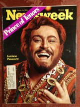 Rare Newsweek March 15 1976 3/15/76 Luciano Pavarotti - £5.17 GBP