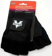 NEW Valeo VA4559SM GLLX Performance Weight Lifting Gloves 2 BLACK VA4559... - $8.86