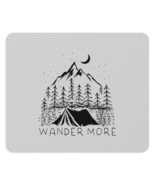 Personalized Mousepad with Non-Slip Neoprene and Unique Camping &quot;Wander ... - £13.76 GBP