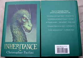 Christopher Paolini 2011 HCDJ 1st edition INHERITANCE V 4 Dragon Rider Sephira - £27.69 GBP