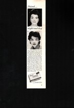 1959 Tampax Tampons Poised day and night pretty women vintage ad nostalg... - $21.21