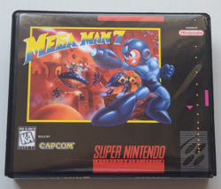 Mega Man 7 Case Only Super Nintendo Snes Box Best Quality Available - £10.24 GBP