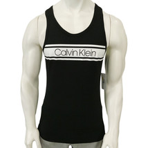 Nwt Calvin Klein Msrp $51.99 Mens Black Sleepwear Sleeveless Tank Top Size S M L - £18.66 GBP