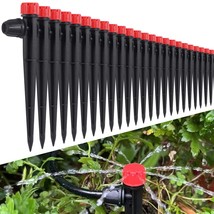 50 Pcs Drip Irrigation Emitters With Lock, Adjustable 360, 7Mm Watering ... - £26.83 GBP