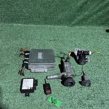 99-00 Mercedes SLK230 6spd ECU Ignition Switch Trunk Door Glove Set A0285457832 image 2