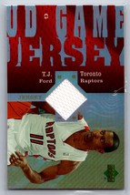 2006-07 Upper Deck #GJ-TF T.J. Ford UD Game Jersey Patches - £5.48 GBP