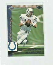 Peyton Manning (Indianapolis Colts) 1999 Collector&#39;s Edge Advantage Card #67 - £5.31 GBP