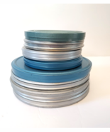 Lot Of 8 Vintage Compco 8mm Empty Film Reel Metal Cans -7&quot; (400ft) &amp; 5&quot; ... - $44.98
