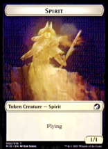 Spirit // Bat Double-Sided Token Innistrad: Midnight Hunt Foil - $2.13
