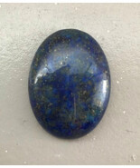 Blue Lapis Lazuli Cab 40x30mm, B Grade, deep bright denim blue, 30x40mm ... - $30.00