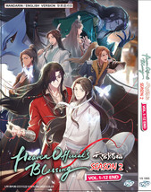 Anime DVD Heaven Official&#39;s Blessing Season 2 Mandarin / English Version Audio - £15.81 GBP