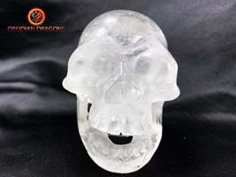 Crystal skull. Mineral naturel. pièce unique - £138.76 GBP