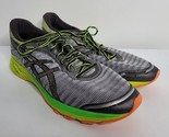 ASICS Mens DynaFlyte 12.5 Running Athletic Shoes Sneaker T6F3Y Gray Whit... - $34.99