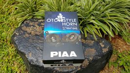 PIAA OTO Style Horn 12v 112dB – Car Motorcycle Trumpet Horn - £44.06 GBP