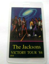 The Jacksons Victory Backstage Pass 1984 Original Michael Pop Soul Music Tour - £21.41 GBP