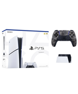 PLAYSTATION 5 PS5 SLIM CONSOLE BUNDLE 2 DUALSENSE CONTROLLERS CHARGING STATION ~ - $819.99