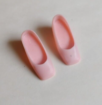 Barbie Doll 1970s Pink Shoes Vintage Taiwan - £7.75 GBP