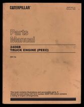 CATERPILLAR PARTS MANUAL SEBP1957 *3406B diesel TRUCK Engine (PEEC) Ser#... - $24.70