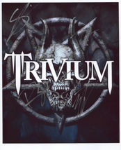 Trivium (Band) FULLY SIGNED 8&quot; x 10&quot; Photo + COA Lifetime Guarantee - £93.81 GBP