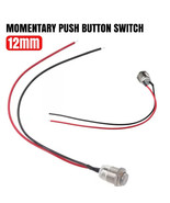 Orysin 12mm Waterproof Momentary Push Button Switch Stainless Steel Pre-... - $128.81 MXN