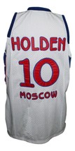 John Robert Holden #10 CSKA Moscow Basketball Jersey Sewn White Any Size image 2