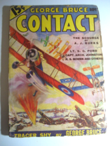 George Bruce&#39;s Contact Aviation Pulp Comic Vol 1 #2 September 1933 - $44.55