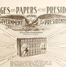 President Encyclopedia History 1899 Advertisement Victorian Book Set DWNN13 - $367.32 MXN