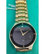 Vtg Citizens CQ Black &amp; Gold Watch 30mm Quartz Mens 5520-K03610CKD Needs... - €36,34 EUR