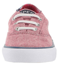 Sperry Juniors Striper Il Jr Sneakers Size:5.5 Color:Red - £60.12 GBP