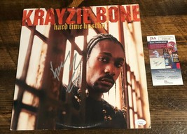 Krayzie Bone of Bone Thugs and Harmoney Signed Hard Tim Hustlin&#39; Record ... - $247.45