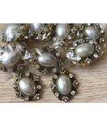10pcs Women Dressing Buttons,Headwear Fashion Artificial Clear Button,De... - $16.50