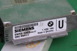 1997 Bmw Z3 328i Dme Ecu Ecm EWS Engine Computer & Immobilizer Key 1430144 image 10