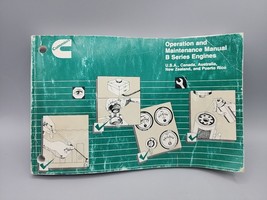 Cummins Operation and Maintenance Manual B Series Engines 3810205-10 - $8.89