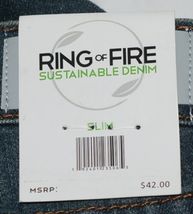 Ring Of Fire RBB0935 Rustic Dark Blue Wash Jeans Slim 8 image 6
