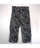 Torrid Black Tropical Print Wide Leg Pants Women's Plus Size 3X Pull-On ... - €23,86 EUR