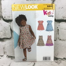 New Look 6442 EASY Wrap Dresses w Short Sleeves or Sleeveless Sz 3-8 UNCUT - $9.89